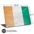 Ivory Coast Flag Distressed Universal Laptop 16.6in (13.4 x 9.7in) Skin